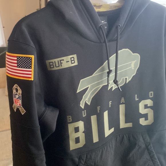 Buffalo Bills Sideline Salute to Service Nike Hoodie - Picture 5 of 7